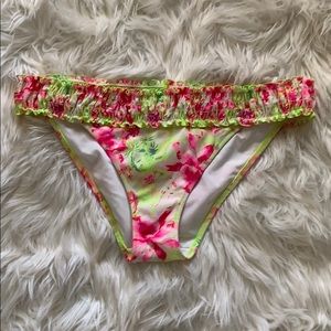 Victoria Secret floral bikini bottoms